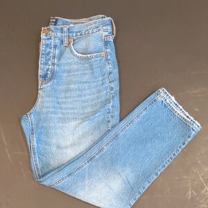 J. Crew Factory Light Blue Straight Jeans